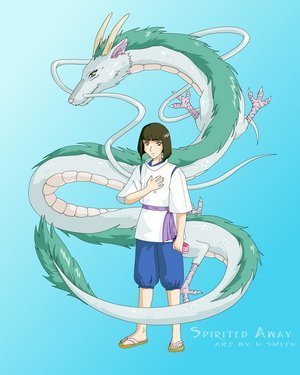 Did You Like When Haku Become White Dragon A Viagem De Chihiro Fanpop